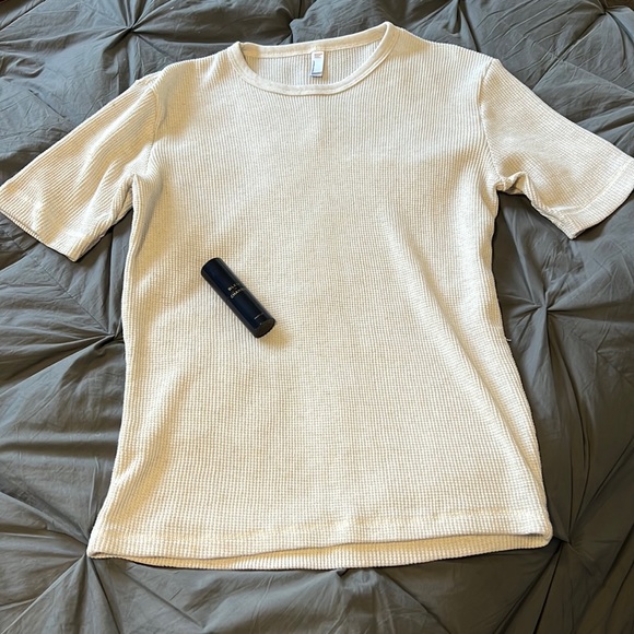 American Apparel waffle short sleeve - Picture 3 of 4